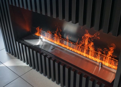 Электроочаг Schönes Feuer 3D FireLine 800 со стальной крышкой в Кирове