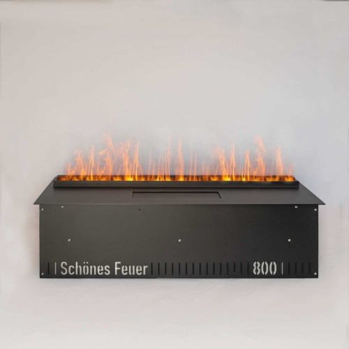 Электроочаг Schönes Feuer 3D FireLine 800 Pro со стальной крышкой в Кирове