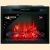 Электроочаг InterFlame Jupiter 30 Black/Brass LED FX (черный/золото) в Кирове