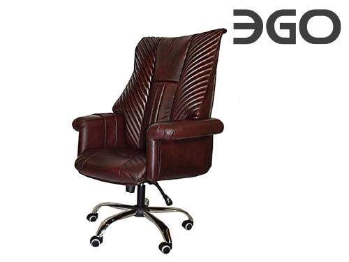 Офисное массажное кресло EGO PRESIDENT EG1005 Комбинированная кожа стандарт