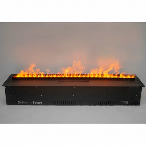 Электроочаг Schönes Feuer 3D FireLine 1000 со стальной крышкой в Кирове